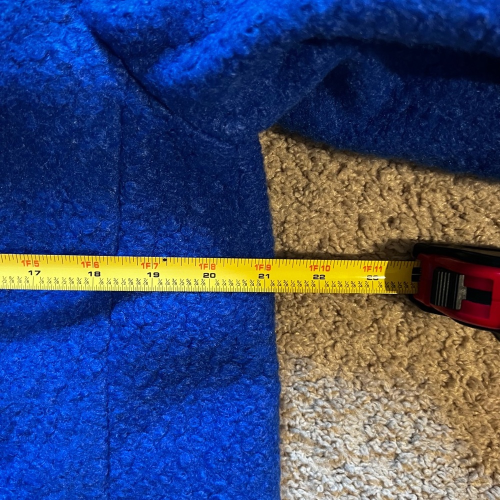 LOFT Royal Blue Teddy Jacket - Picture 6 of 15